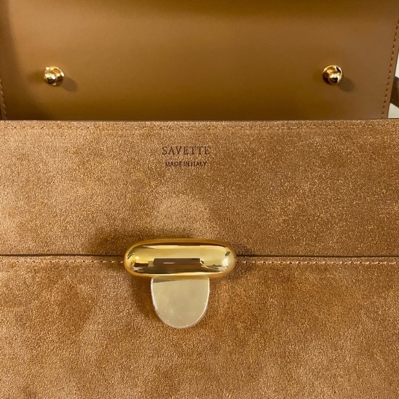 Savette Symmetry 19 in Saddle Suede (New) - Picture 4 of 5